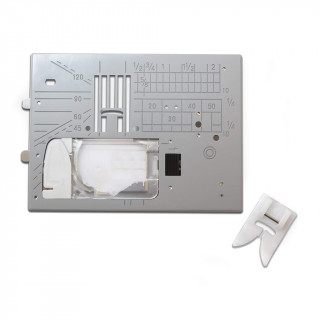 Набор из скользящей игольной пластины и тефлоновой лапки Janome 202-201-005