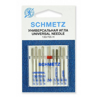 Иглы комбинированные SCHMETZ 9шт.