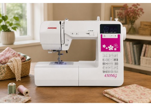 Janome 450MG: компьютерная машина для шитья и творческих проектов