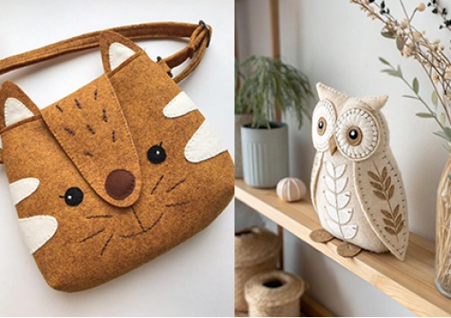 Фетр: как шить идеально? 