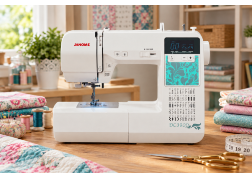 Janome DC3900: компьютерная швейная машина для дома