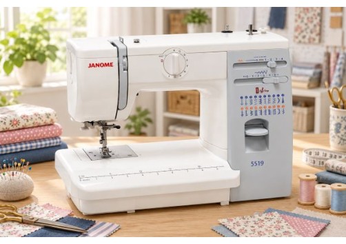 Обзор швейной машины Janome 5519