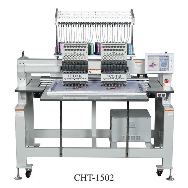 Промышленная вышивальная двухголовочная машина  RICOMA CHT-1202 400х450