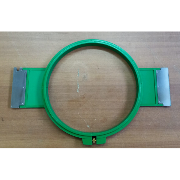 Круглые пяльца диаметром RICOMA 200 мм зелёные