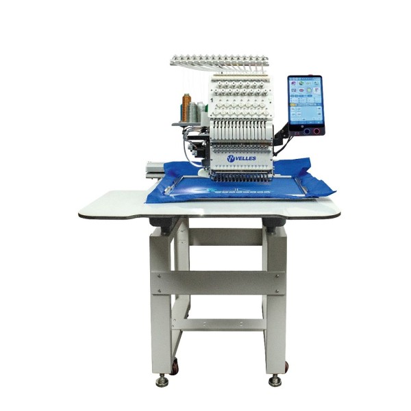 Промышленная автоматическая  вышивальная машина VELLES VE 21C-TS3L NEXT поле вышивки 600х400 мм