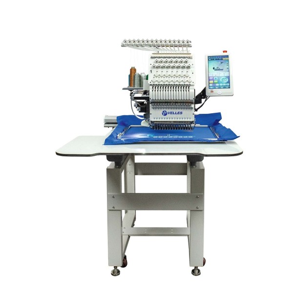 Промышленная автоматическая  вышивальная машина VELLES VE 21C-TS2L NEXT поле вышивки 600х400 мм