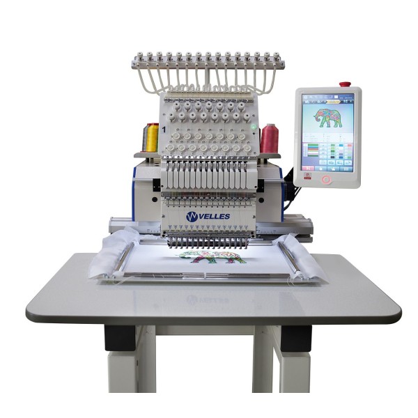 Промышленная автоматическая  вышивальная машина VELLES  VE 20C-TS2 FREESTYLE