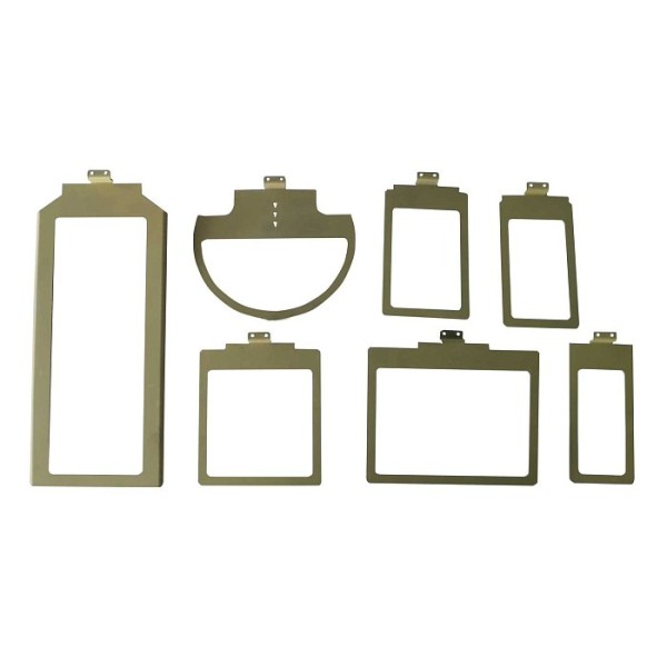 Набор пялец на клейкий флизелин VELLES 7 шт