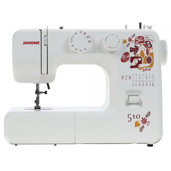 Электромеханическая швейная машина Janome Sew Dream 510 ...