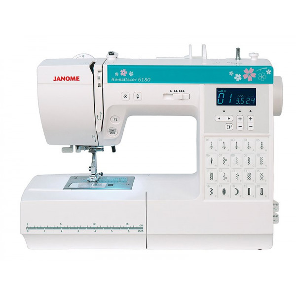 Компьютерная швейная машина Janome HomeDecor 6180
