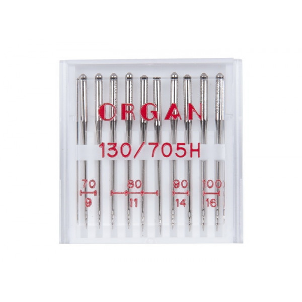 Иглы универсальные Organ 10/70-100 Иглы универсальные Organ 10/70-100