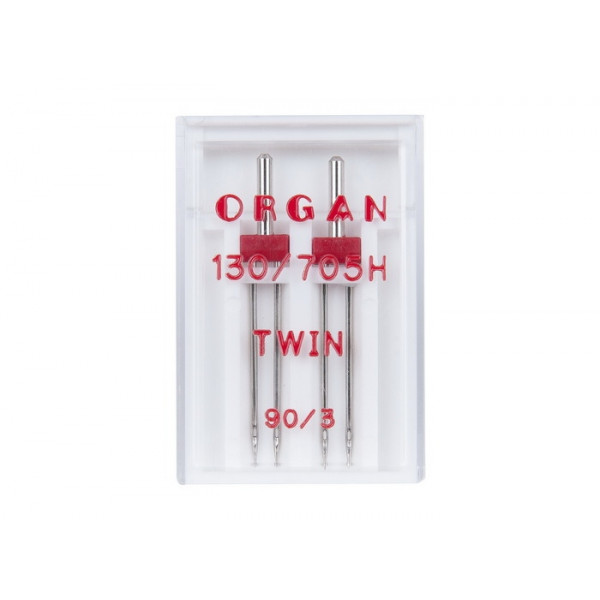 Иглы двойные ORGAN 130/705H №90/3 - Иглы в фирменном магазине Janome