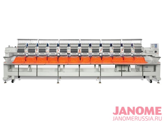 Промышленная вышивальная двенадцатиголовочная машина  RICOMA CHS2-1212 400 x 450