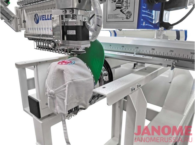 Промышленная одноголовочная вышивальная машина VELLES VE 22C-TS2L FREESTYLE с независимой лапкой поле вышивки 600 х 400 мм