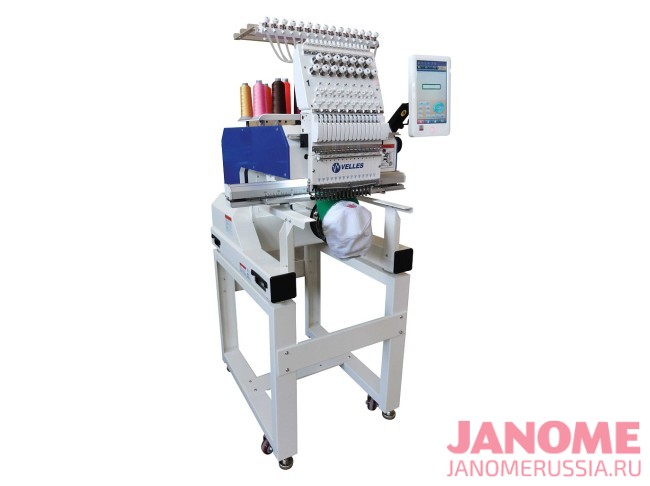 Промышленная одноголовочная вышивальная машина VELLES VE 22C-TS2L FREESTYLE
