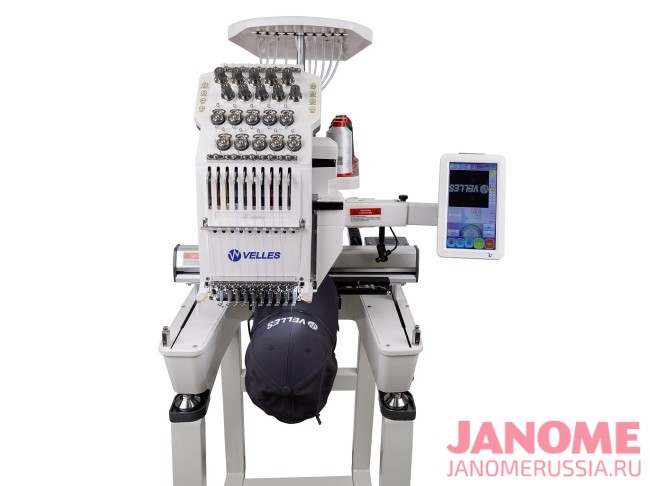 Профессиональная вышивальная машина VELLES VE 1001 поле вышивки 360 х 240 мм