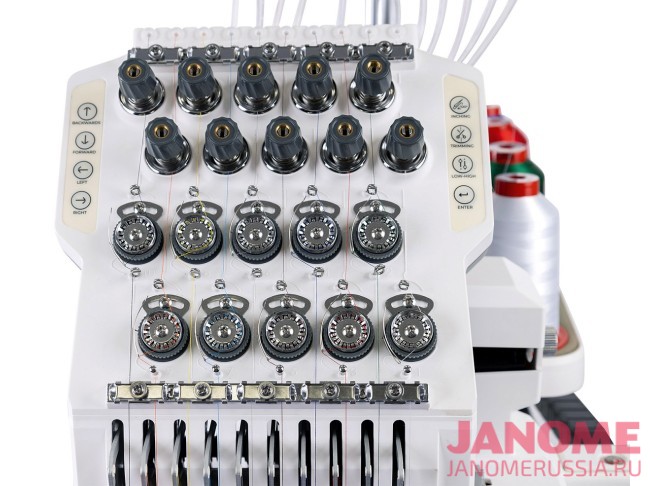 Профессиональная вышивальная машина VELLES VE 1001 поле вышивки 360 х 240 мм