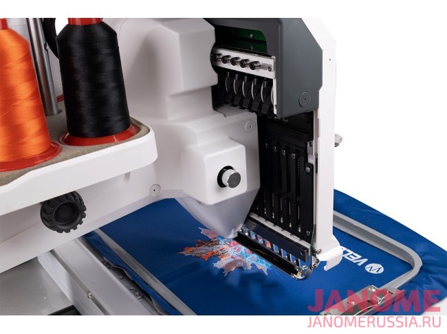 Профессиональная вышивальная машина VELLES VE 1001 поле вышивки 360 х 240 мм