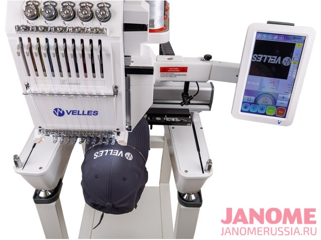 Профессиональная вышивальная машина VELLES VE 1001 поле вышивки 360 х 240 мм