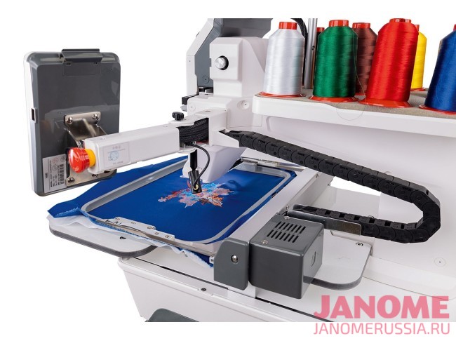 Профессиональная вышивальная машина VELLES VE 1001 с пяльцами и столом-подставкой