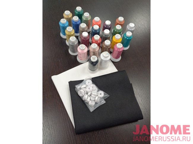 Стартовый набор мини VELLES для бытовой вышивальной машины