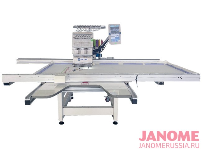 Промышленная автоматическая вышивальная машина VELLES VE 23CW-XXL поле вышивки 1700 х 700 мм