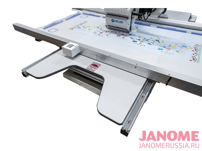 Промышленная автоматическая вышивальная машина VELLES VE 23CW-XXL поле вышивки 1700 х 700 мм