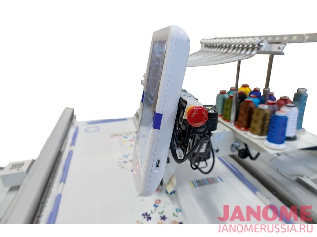 Промышленная автоматическая вышивальная машина VELLES VE 23CW-XXL поле вышивки 1700 х 700 мм