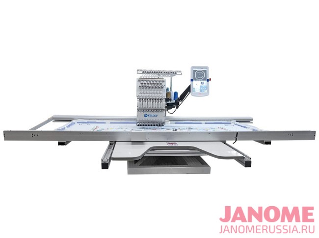 Промышленная автоматическая вышивальная машина VELLES VE 23CW-XXL поле вышивки 1700 х 700 мм