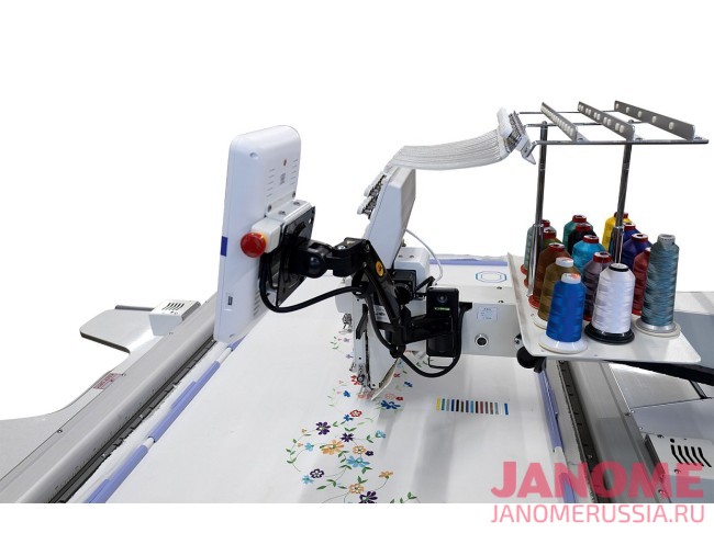 Промышленная автоматическая вышивальная машина VELLES VE 23CW-XXL поле вышивки 1700 х 700 мм