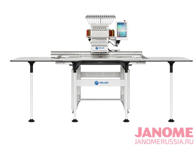 Промышленная автоматическая вышивальная машина VELLES VE 23C-TS2L поле вышивки 1200х600 мм