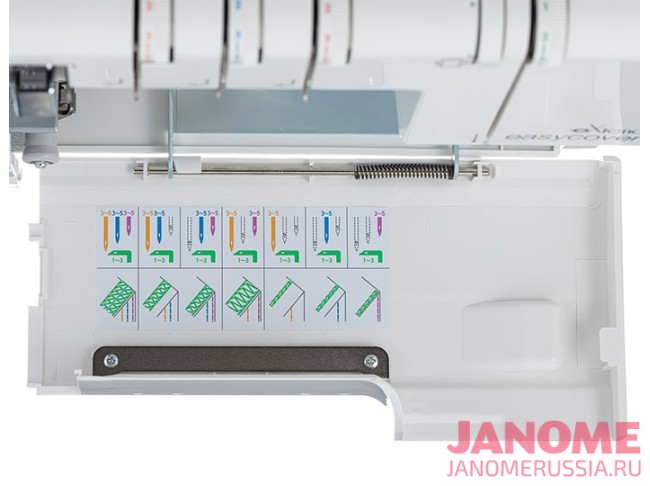 Распошивальная машина Elna eXtend easycover