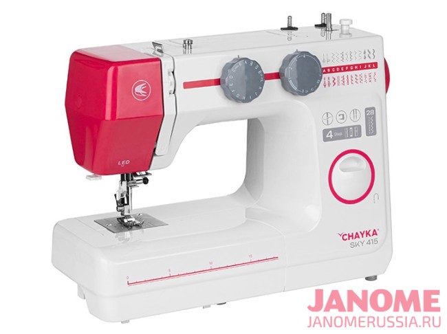 Электромеханическая швейная машина CHAYKA SKY 415