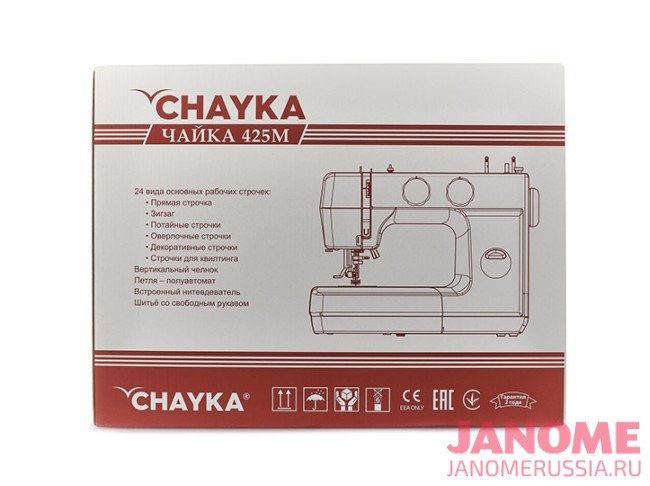 Электромеханическая швейная машина CHAYKA ЧАЙКА 425M