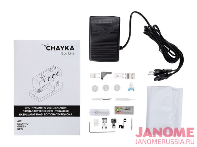 Электромеханическая швейная машина CHAYKA ECOPRO