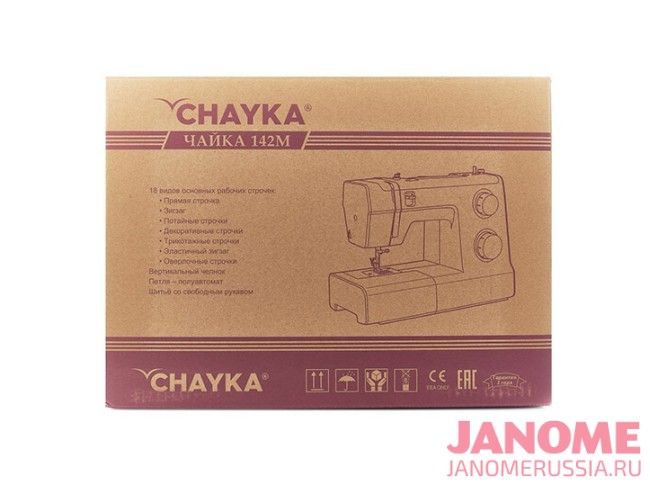Электромеханическая швейная машина CHAYKA ЧАЙКА 142M