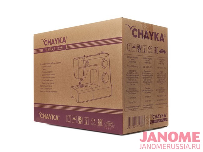 Электромеханическая швейная машина CHAYKA ЧАЙКА 142M