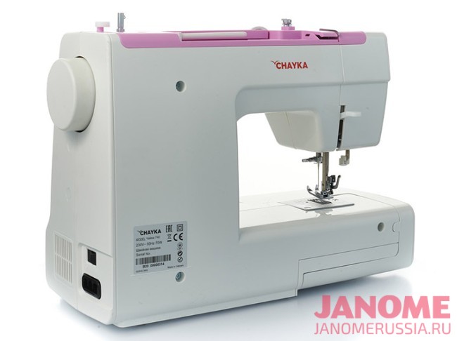 Электромеханическая швейная машина CHAYKA ЧАЙКА 740