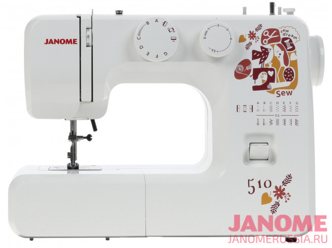 Электромеханическая швейная машина Janome Sew Dream 510