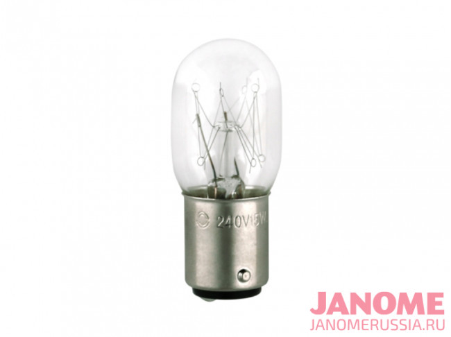 Лампочка вставляющаяся 220V 15W Janome 900-012-004
