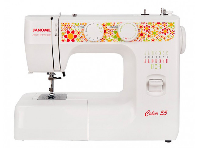 Электромеханическая швейная машина Janome Color 55