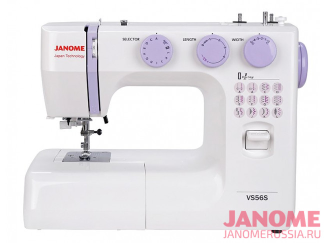 Электромеханическая швейная машина Janome VS 56s