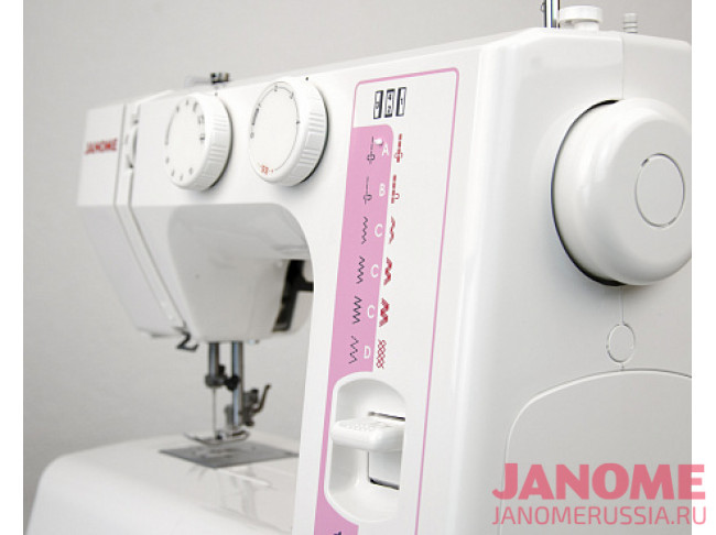 Электромеханическая швейная машина Janome RT 1018 + Иглы стандартные Schmetz №70(2), 80(2), 90, 5шт в подарок!