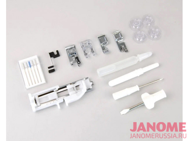 Электромеханическая швейная машина Janome 3022 + Набор ниток Madeira Aerofil №35 8х100 м для шитья в подарок!