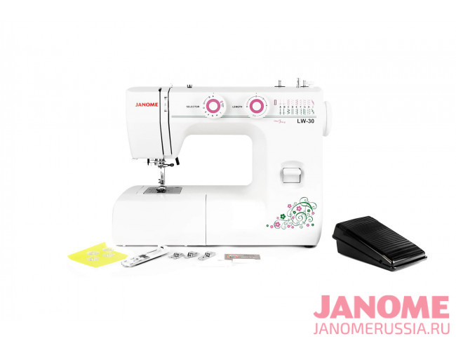 Электромеханическая швейная машина Janome LW-30