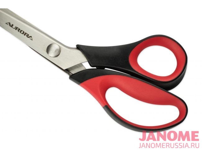 Ножницы зигзаг фигурные Aurora, 23 см, шаг зубчика 5 мм