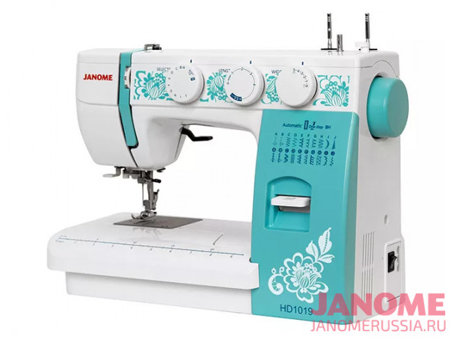 Электромеханическая швейная машина Janome HomeDecor 1019