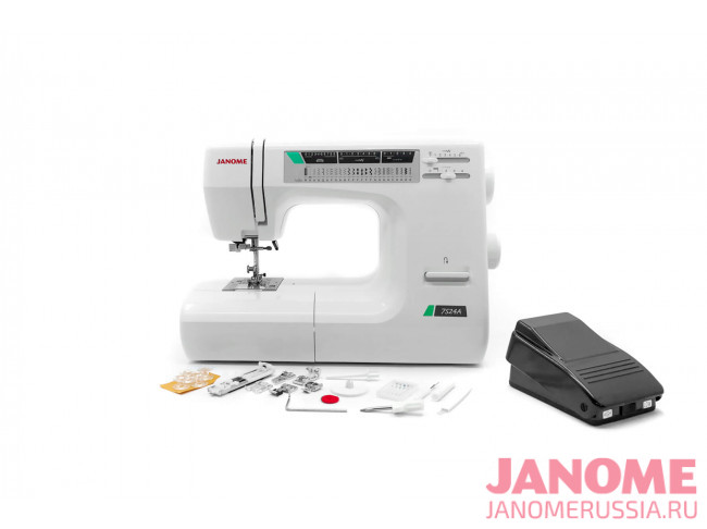 Электромеханическая швейная машина Janome 7524 A
