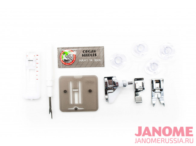 Электромеханическая швейная машина Janome V-17 Escape + шпульки и иглы в подарок!