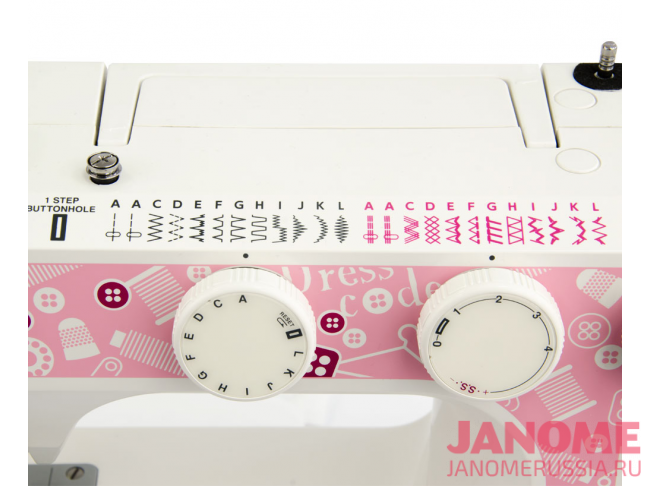 Электромеханическая швейная машина Janome DressCode